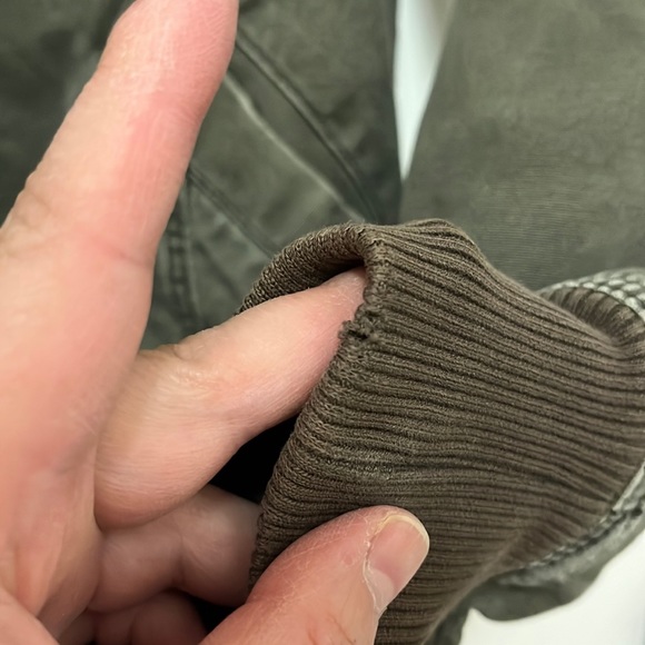 TNA - Army Green Bomber Jacket - Picture 8 of 8